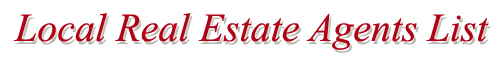 Local Real Estate Agents List